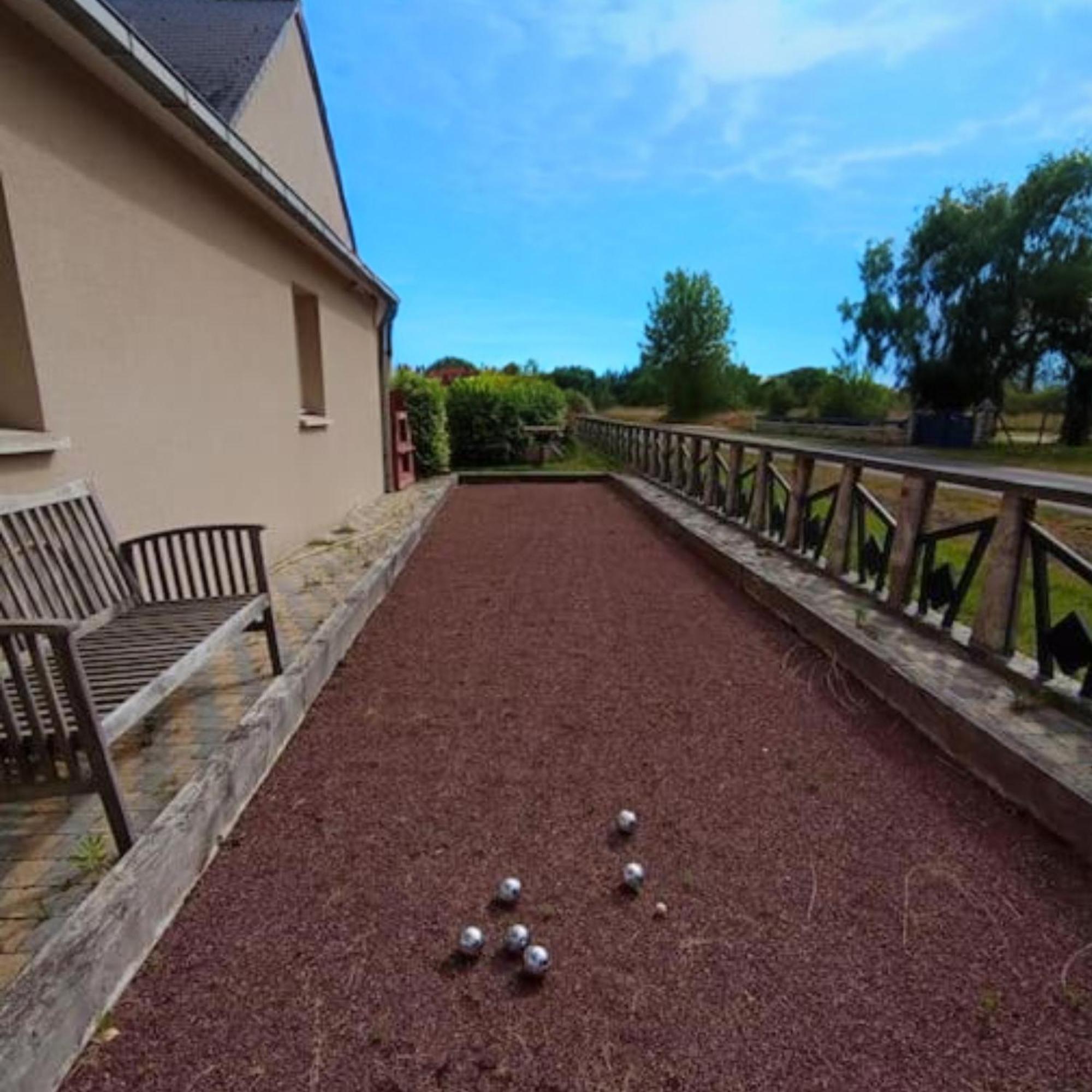 Dans Une Maison Familiale Avec Jardin A 800M De La Plage Bréville-sur-Mer 외부 사진